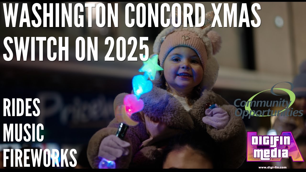 Washington Concord Xmas Switch On 2025