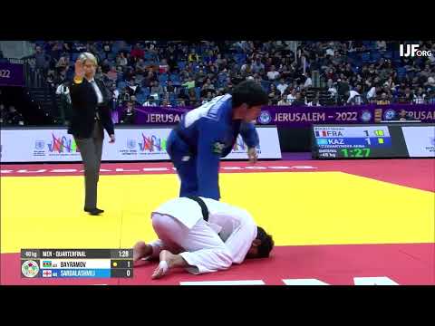 Masters 2022. 60 kg. Quarter-Final. BAYRAMOV Turan AZE - SARDALASHVILI Giorgi GEO