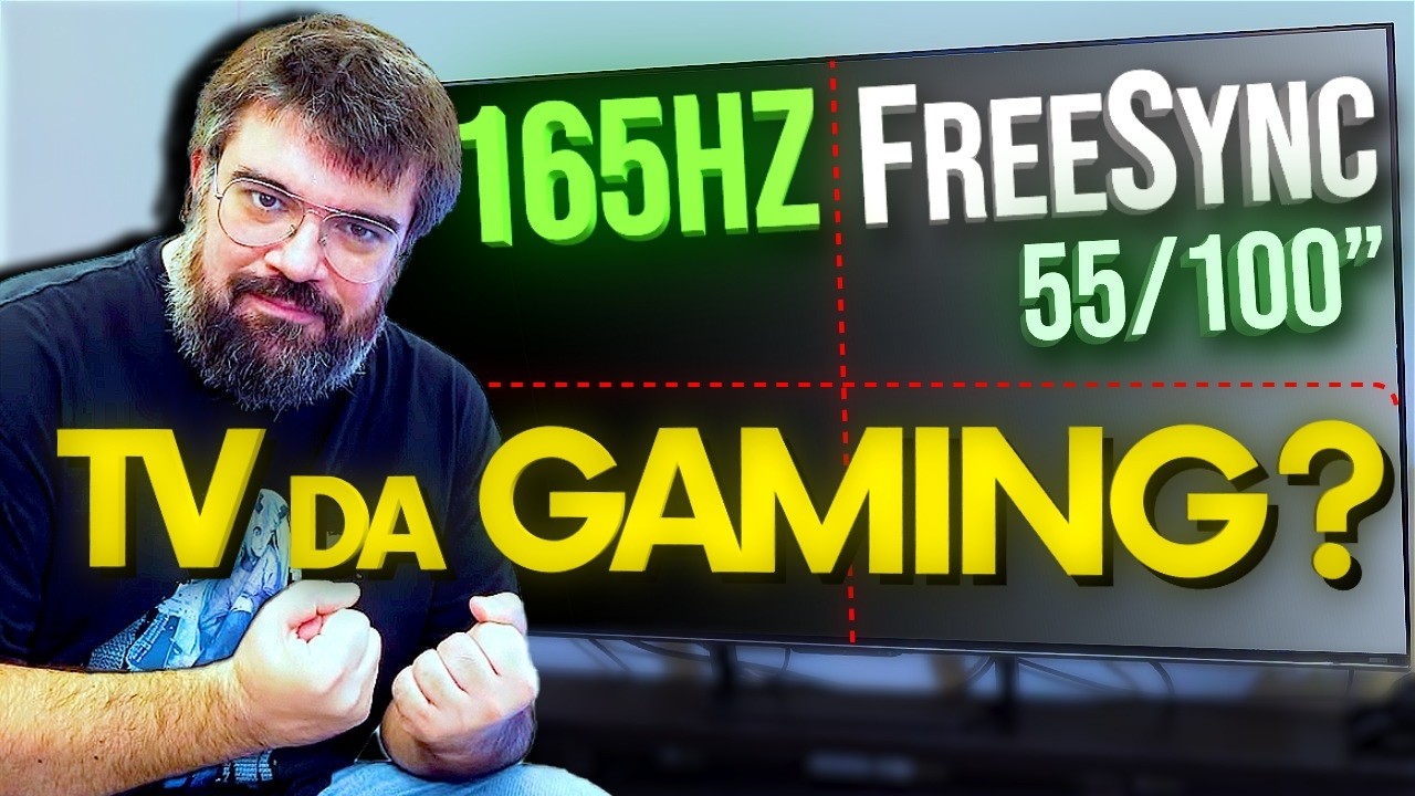 TELEVISORE 55/100 POLLICI adatto al GAMING?
