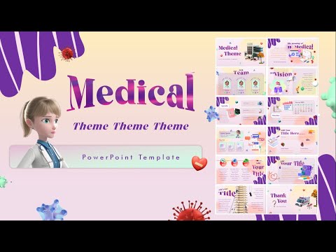 Aesthetic Gradient - Medical Theme #9 #aesthetic #medical #freetemplate