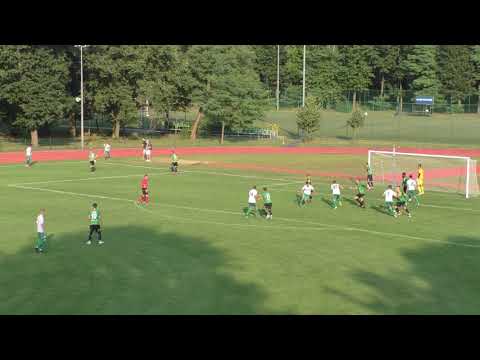 3 kolejka 4 ligi MGUKS POGOŃ Zduńska Wola - WARTA Sieradz 1 połowa 08.08.2020