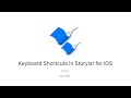 Keyboard Shortcuts in Storyist 4 for iOS