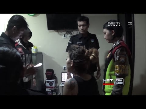 NET. JATIM - TEMUKAN POKET BERISI SABU, POLISI RAZIA KOS MEWAH