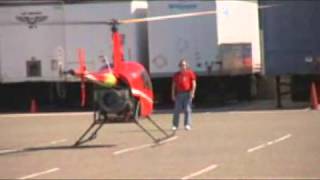 Dozens of helicopters land in Anaheim - 2009-02-19