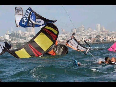 🏄‍♂️Monthly #kitesurfing crashes and fail videos here🔥 | learn kitesurfing 2024 July