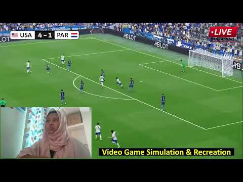 🔴USA vs Paraguay Live I World Cup 2026 Full Match Streaming I Video Game Simulation