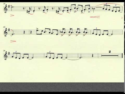 Pink Panther - Alto Sax with Accompaniment