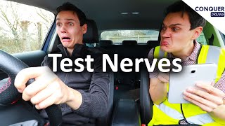 Driving Test Nerves - how to stay calm on your driving test.