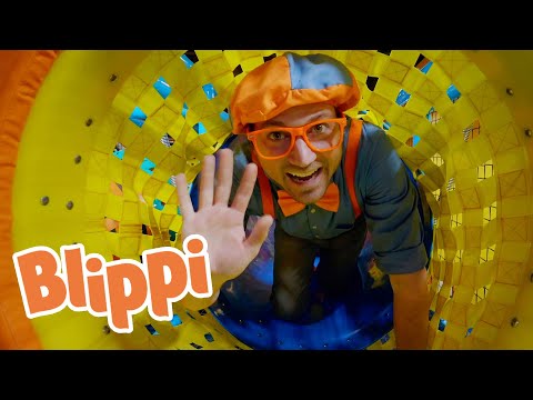 Learning With Blippi At The Funtastic Indoor Playground | Educational Blippi Videos For Kids