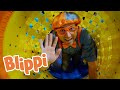 Learning With Blippi At The Funtastic Indoor Playground Educational Blippi Videos For Kids