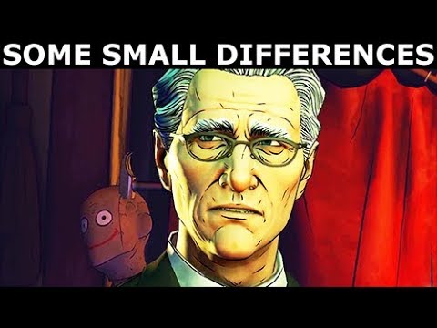 Dialogue Differences With Alfred During The Final Scene - BATMAN Season 2 The Enemy Within Episode 5