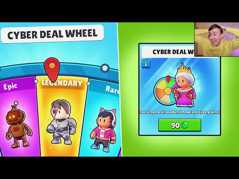 Testasin uutta Onnenpyörää ja sain KAIKKI NÄMÄ! (Stumble Guys)