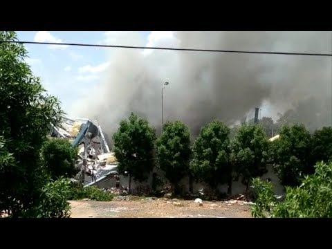 ప్రజావేదికలో ఒక్కసారిగా చెలరేగిన మంటలు తాడేపల్లి మండలం ఉండవల్లి,Vizagvision News..