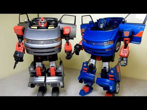 Transformers Alternator Binaltech: Broadblast & Skids
