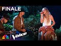 Jaelen Johnston And Kelsea Ballerini Perform Whiskey Lullaby By Brad Paisley Voice Lives NBC