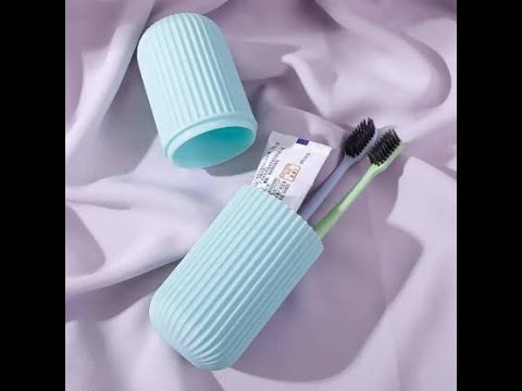 Modulyss anti bacterial toothbrush capsule shape container c...