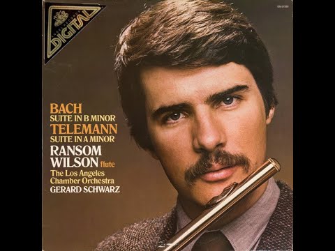 Bach/Telemann/Wilson,Los Angeles Chamber Orchestra, Gerard Schwarz–Suite In B Minor/Suite In A Minor