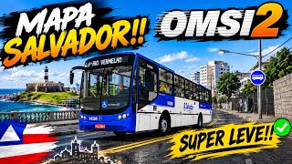 🔵 SAIU !!! LANÇAMENTO!!! MAPA LEVE BASEADO EM SALVADOR!! PARA OMSI 2 ANDROID!! 