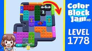 Solution du Niveau 1778 de Color Block Jam