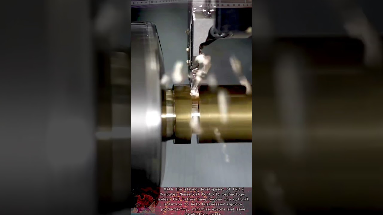 Modern super precise CNC lathe || Cutting edge technology