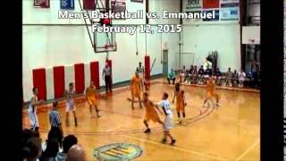preview picture of video 'Play of the Game - Men's Basketball vs. Emmanuel'