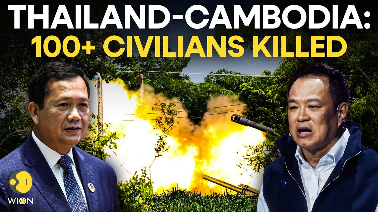 Thailand-Cambodia LIVE: Over 100 Civilians Killed Since Clashes Reignited | WION