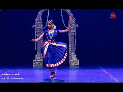 "BHAJASWA SRI TRIPURA SUNDARI" -Sanjena Ramesh-Arangetram-Sridevi Nrithyalaya - Bharathanatyam Dance