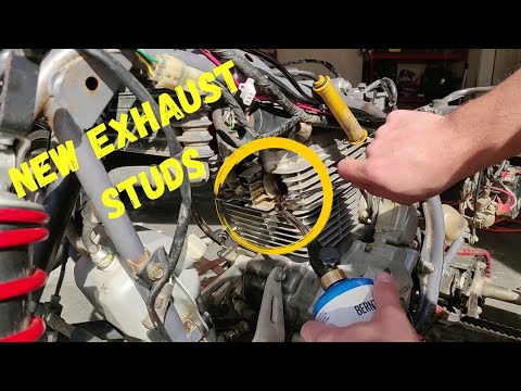 Replacing the Exhaust studs | 400ex build