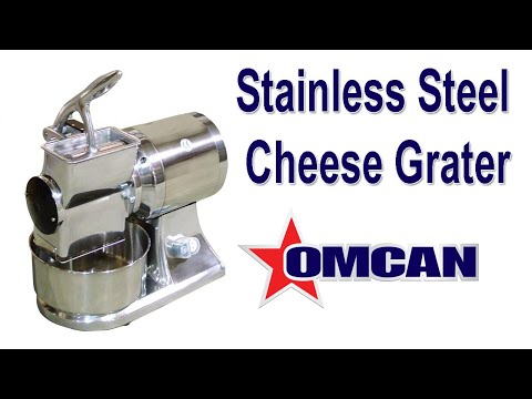 Video thumbnail for Retro Cheese Grater with Microswitch 66 lb./hr, Red – 0.5HP (370W), 110 V