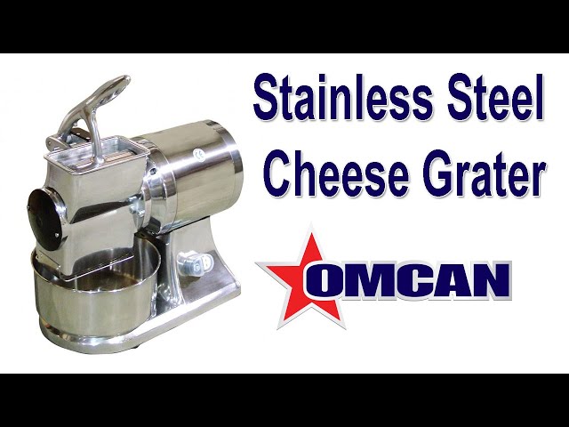 Omcan 2 HP European Heavy Duty Hard Cheese Grater, Model 19921