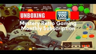 Mystery Retro Game Unboxing! theretro.co.uk