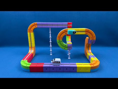 8 Min Satisfying Maglev Unboxing: Anti-Gravity High-Speed Train & DIY Blocks ASMR | Toy Review