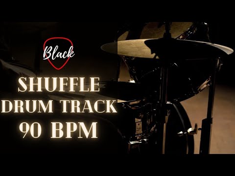 Simple Shuffle Drum Track 90 bpm