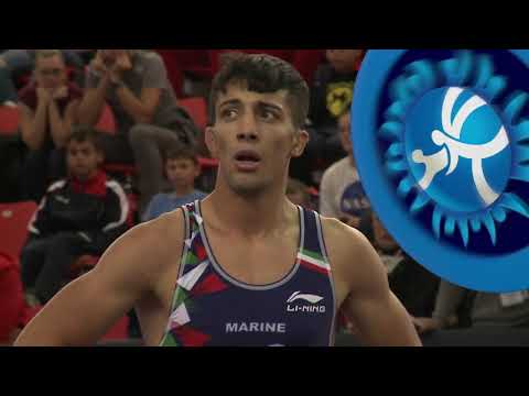 1/2 GR - 72 kg: M. YEVTUSHENKO (UKR) v. M. GERAEI (IRI)