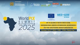 Dr. Mustapha Taoumi | MED-GEM Oct 2nd Side Event at the World Power-to-X Summit 2025