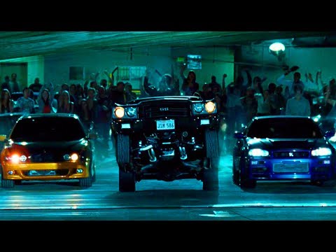 FAST and FURIOUS 4 - Audition Race (Chevelle vs GT-R vs M5 vs Silvia) #1080HD