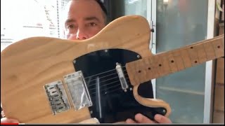 Video thumbnail for Stagg SET-PLUS NAT Tele style guitar review. Better than Squier or Harley Benton? Let’s take a look by The Novice Noise Maker