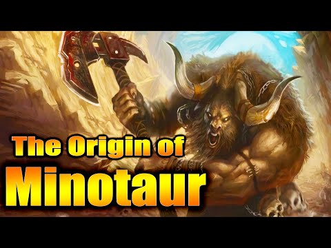 The Origin of the Minotaur - Greek Mythology - Fiction & Mythology