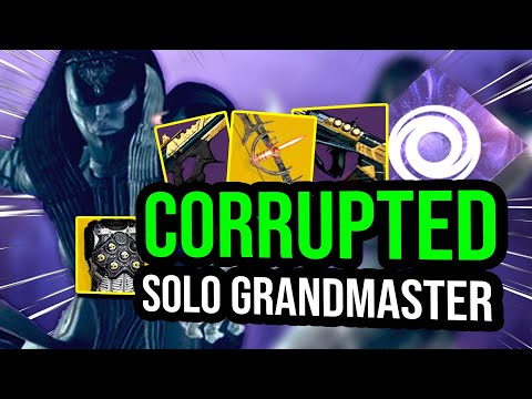 SOLO (PLATINUM) THE CORRUPTED GRANDMASTER NIGHTFALL // Destiny 2 Season of the Lost