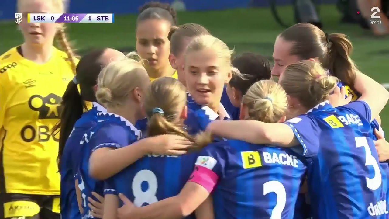 LSK Kvinner FK vs Stabæk Fotball Highlights