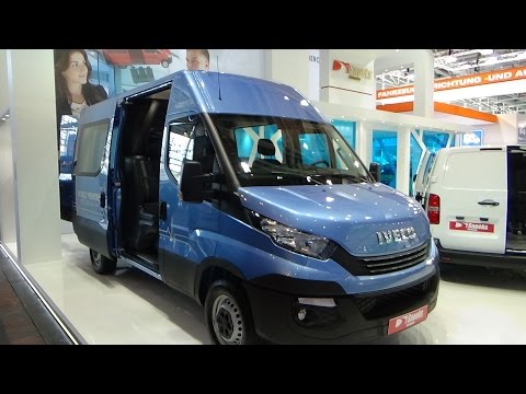 2017 Iveco Daily Crew Van - Exterior and Interior - IAA Hannover 2016