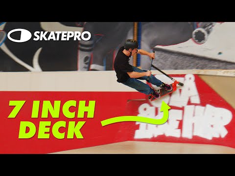 Doing park tricks on a street deck -  Testing the Tilt Formula 7"