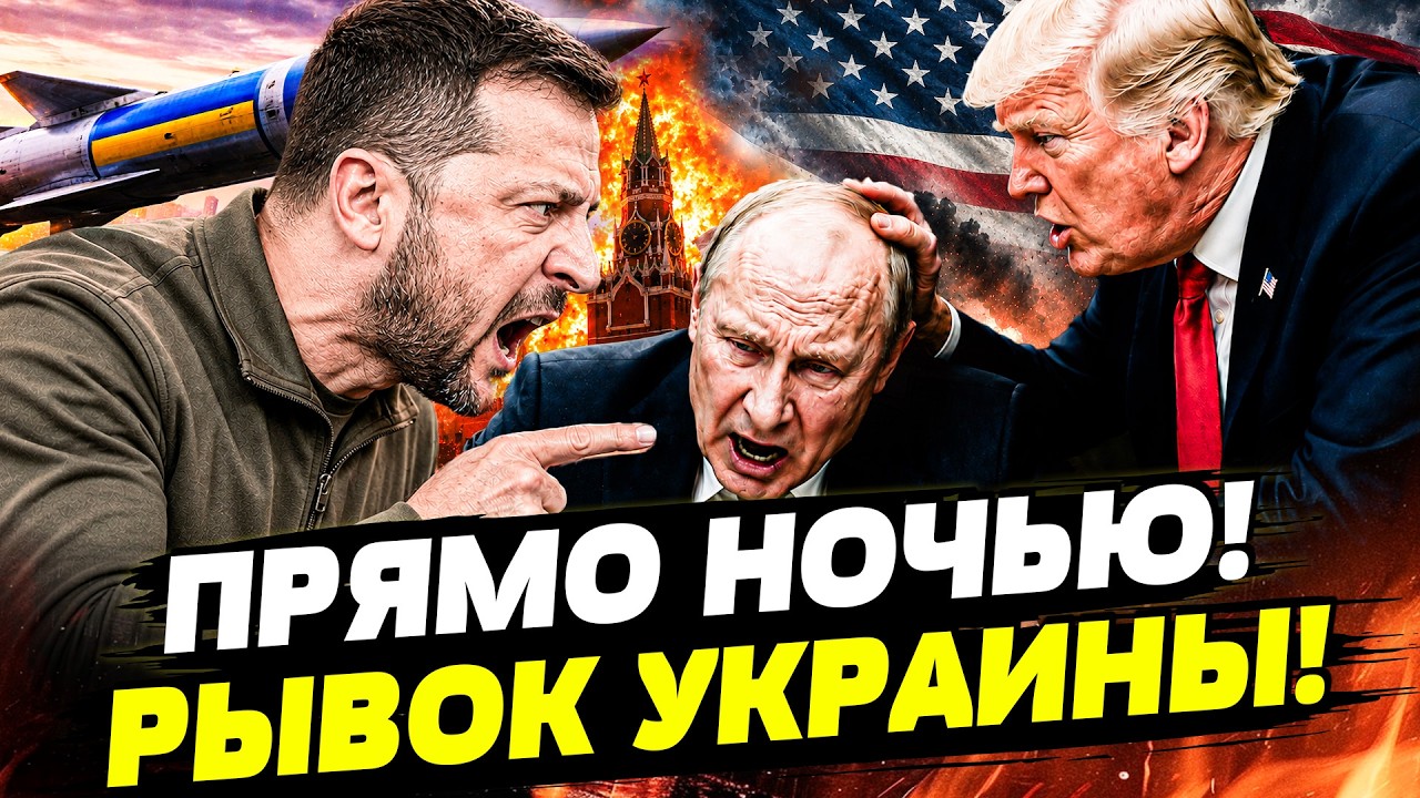 🚨 ЭТОЙ НОЧЬЮ! УЛЬТИМАТУМ ЗЕЛЕНСКОГО: ТРАМП ПОШЕЛ НА ЭТО! УДАР БАЛЛИСТИКИ ПО ?
