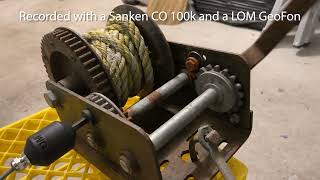 Video thumbnail for Recording a Rusty Pulley with a Sanken CO-100K and a LOM GeoFon by Dvs Sound