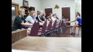 Patty's "Forever Fit" drum to "Let's Twist Again" Senior Fitness