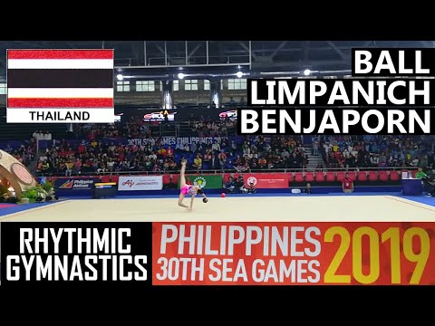 LIMPANICH BENJAPORN from Thailand | Ball | Individual Rhythmic Gymnastics Finals | SEA Games 2019