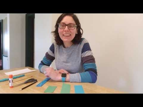 Paper hyacinth flowers