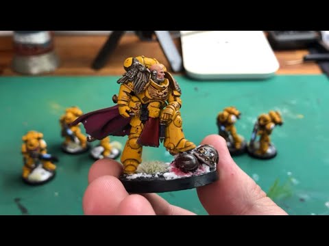 New Imperial Fists force #4 - Valrak Model and Executioner Tanks!
