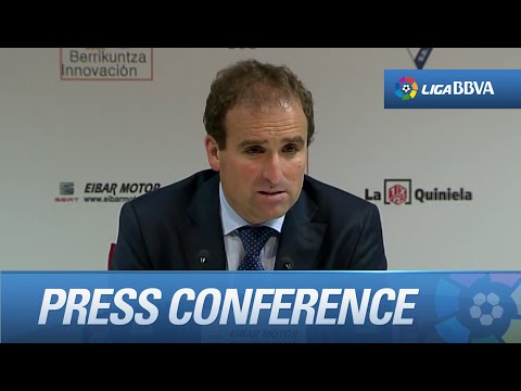 Arrasate: "Hemos perdido estos tres puntos. Ahora tenemos que pensar en Krasnodar"