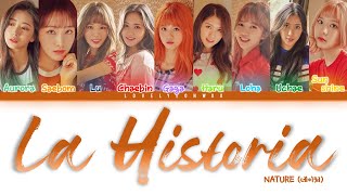NATURE (네이처) – La Historia (별자리) Lyrics (Color Coded Han/Rom/Eng)